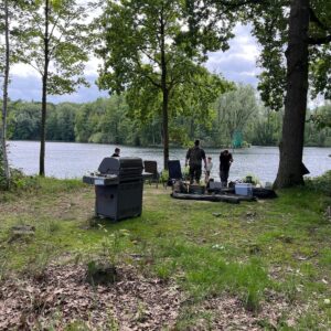 Veranstaltung am Heitkampsee NRW angelt Abbau
